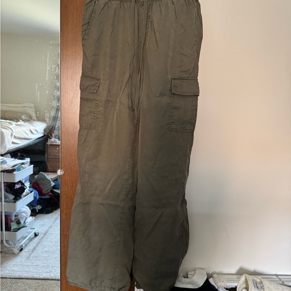 Men's Olive Cargo Pants